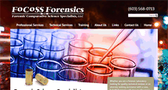 Desktop Screenshot of focossforensics.com