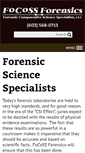 Mobile Screenshot of focossforensics.com