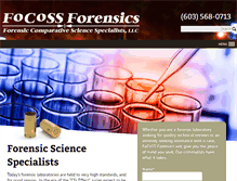 Tablet Screenshot of focossforensics.com